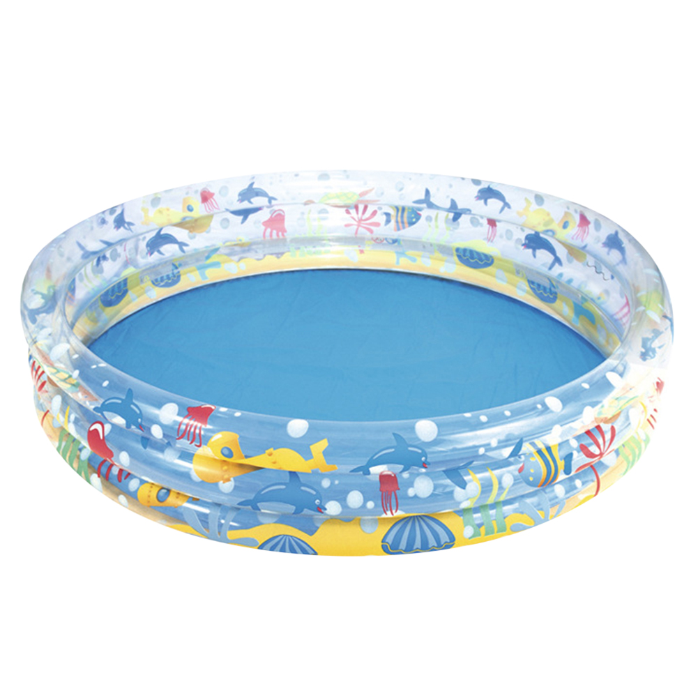 

Inflatable Swimming Paddling Pool Children Cartoon Bathtub Water Basin Toys, 501 Original