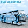 Double-Decker Bus Model, 1:32 Electric Bus Model Toy