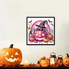 Diamond Painting - Partial Special Shaped Drill - Halloween Pumpkin(Canvas|30*30cm)