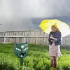 Solar Animal Repeller Mouse Repellent IP44 Waterproof for Raccoons Rabbits Foxes