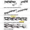 MTB Road Bicycle Chain 10 Speed Quick Link Chain for Shimano SRAM Parts KMC X10