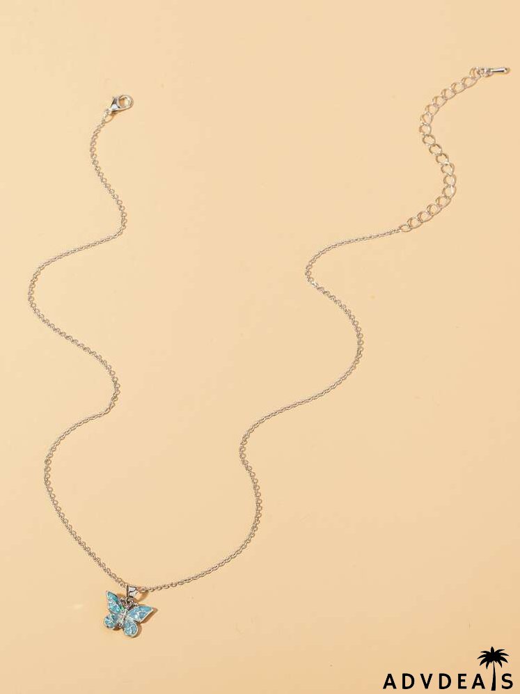 Butterfly Charm Necklace