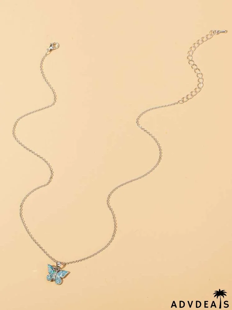 Butterfly Charm Necklace