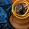 Wooden Gyroscope Watch Winder with Box