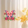 (US Only)3pcs 2D Flat DIY Butterfly Dragonfly Fairy Diamond Art Pendant DIY Hanging Charm
