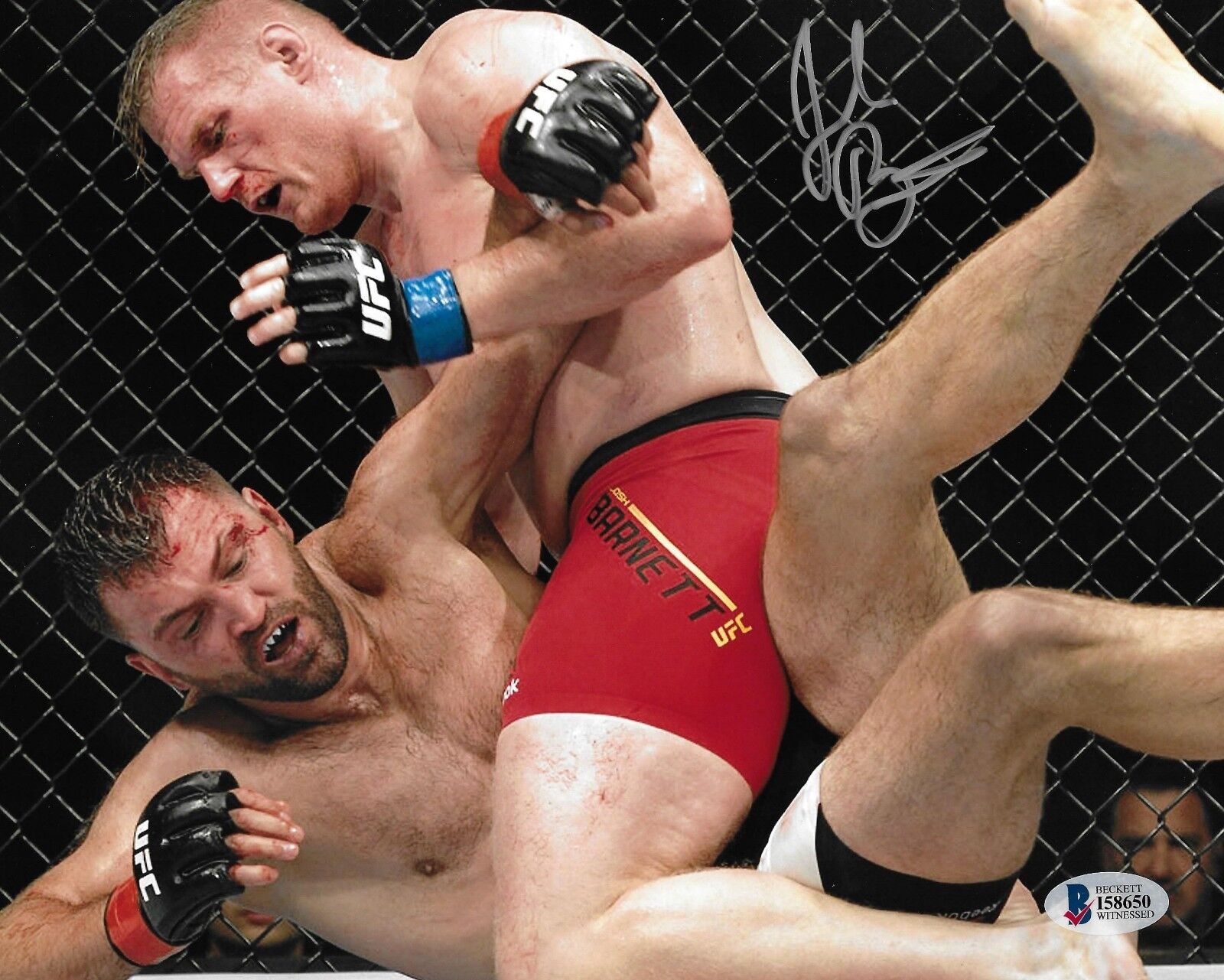 Josh Barnett Signed 8x10 Photo Poster painting BAS Beckett COA UFC Pride FC Picture Autograph 25