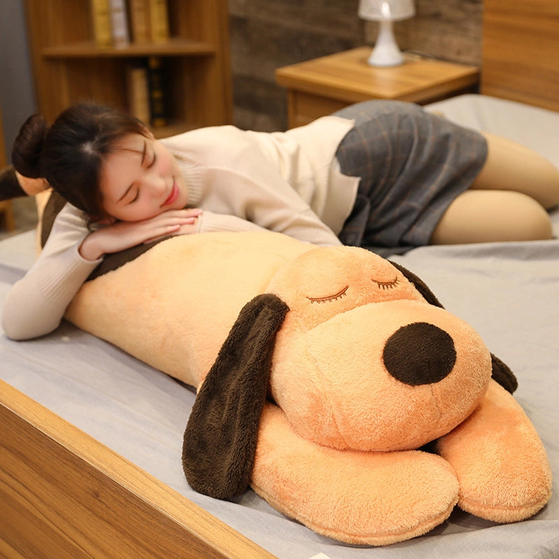 Lying Dog Doll Cute Plush Toy Men And Women Sleeping Pillow Bed Big Doll Pillow