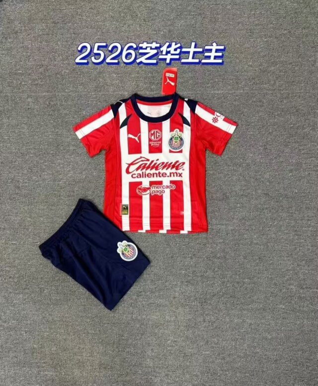 2025-26 Chivas Home Jersey Set - Adult Version