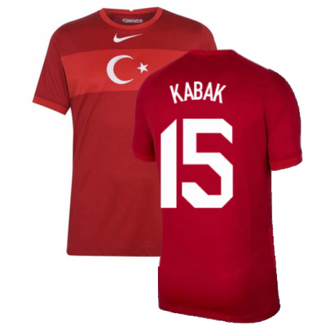 Türkei Ozan Kabak 15 Away Trikot EM 2020-2021
