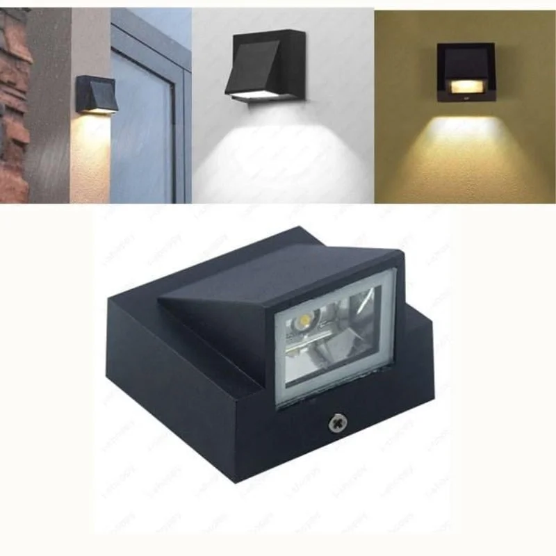 Single Head LED Wall Lamp Waterproof IP65 Garden Corridor Lamp Outdoor Indoor Sconce Light