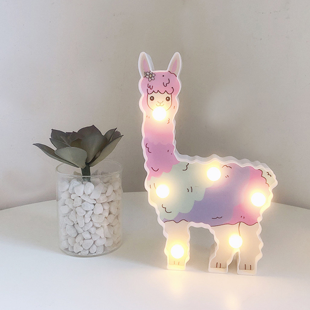 

Battery Operated Alpaca 6 LED Modeling Hanging-Night Light, 501 Original
