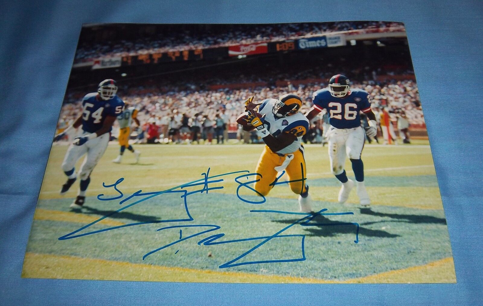 St Louis Rams Troy Drayton Signed Autographed 8x10 Photo Poster painting Penn State B