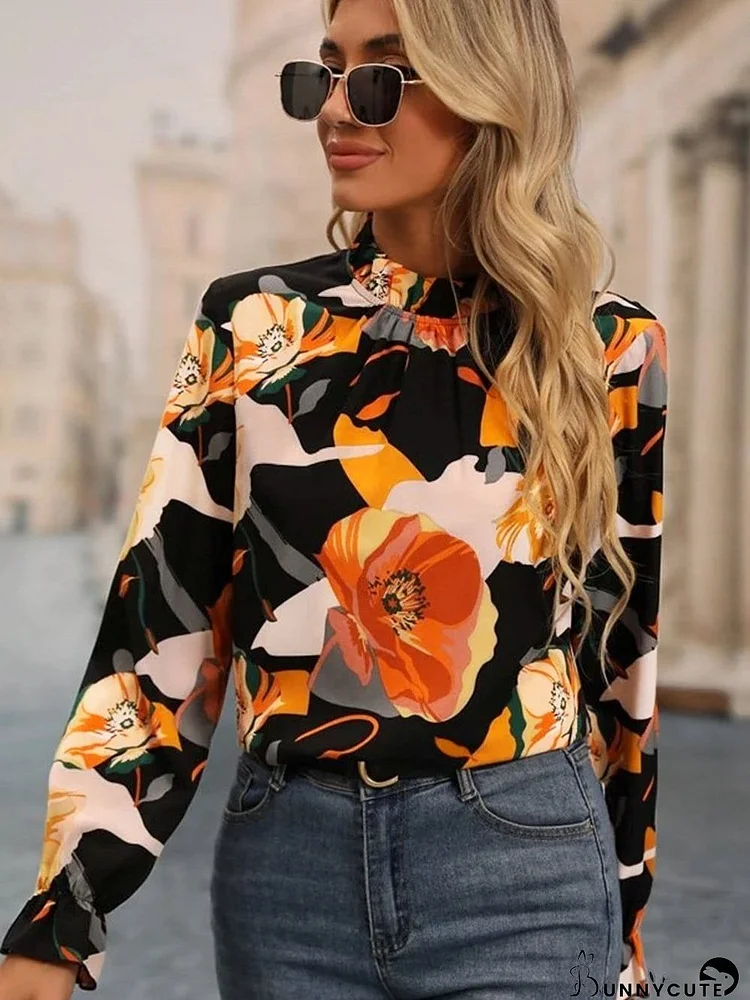 Stunning Floral Print Shirt