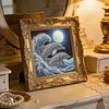 Dolphin-Special Shaped Diamond Painting