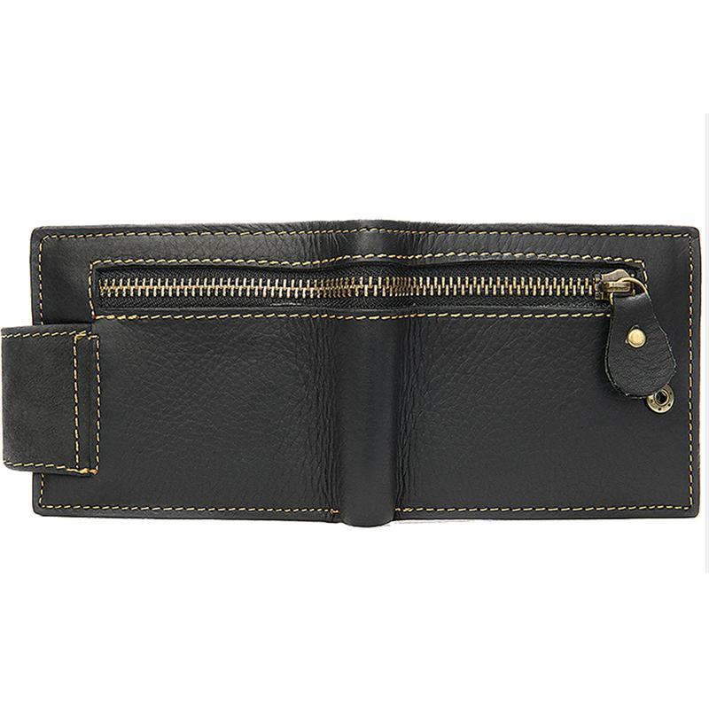 Leather Men's Wallet Retro Durable Wallet