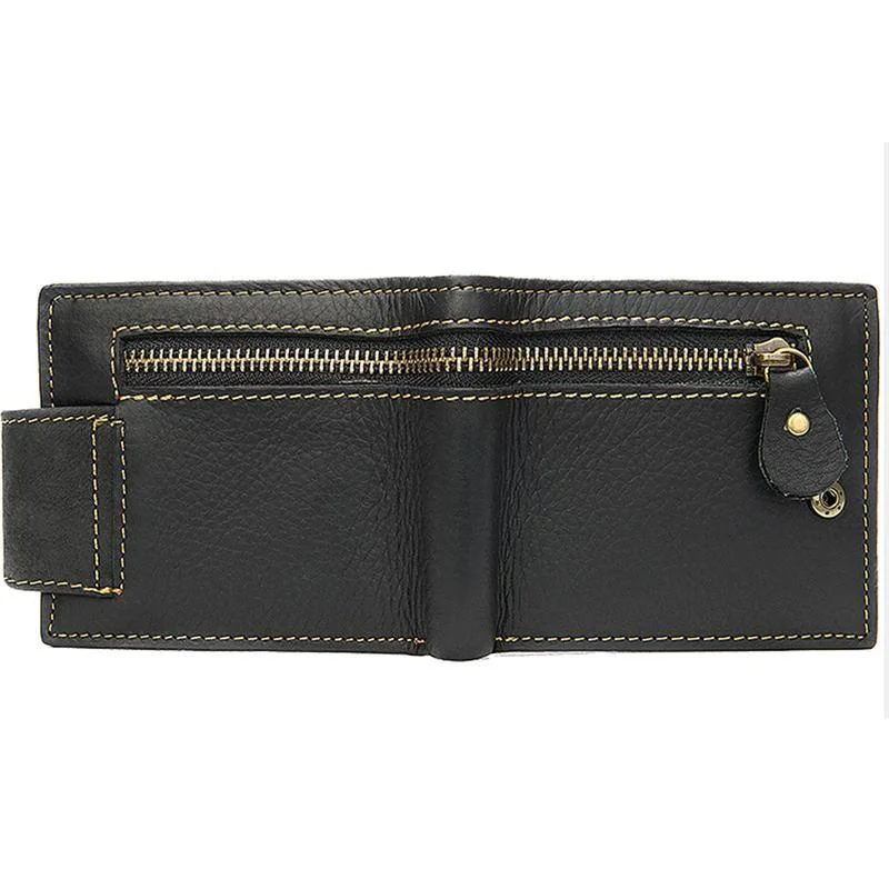 Leather Men's Wallet Retro Durable Wallet
