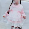 Kid Baby Girl Spanish Princess  Lolita Party Dresses