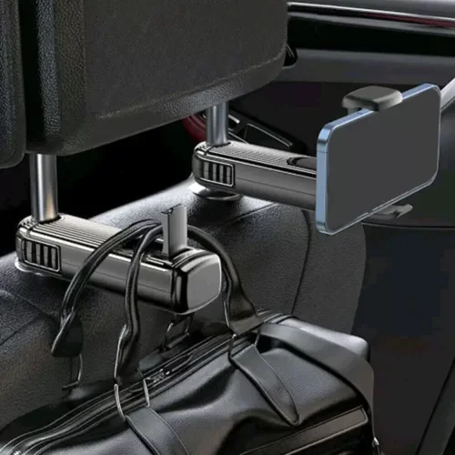 Dronehint 1x Car Accessories Back Seat Phone Holder Headrest Bag Storage Hanger Hook Parts (For: Mini) Parts