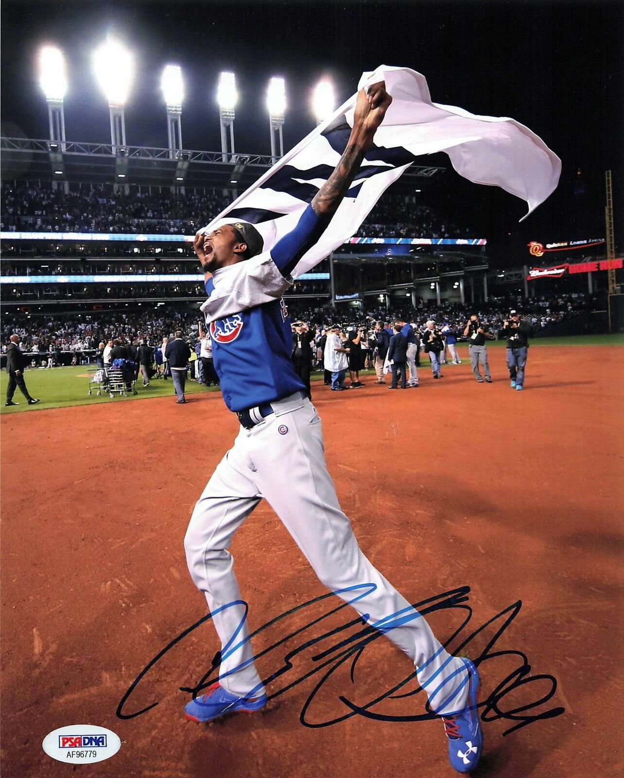 Carl Edwards Jr signed 8x10 Photo Poster painting PSA/DNA Chicago Cubs Autographed