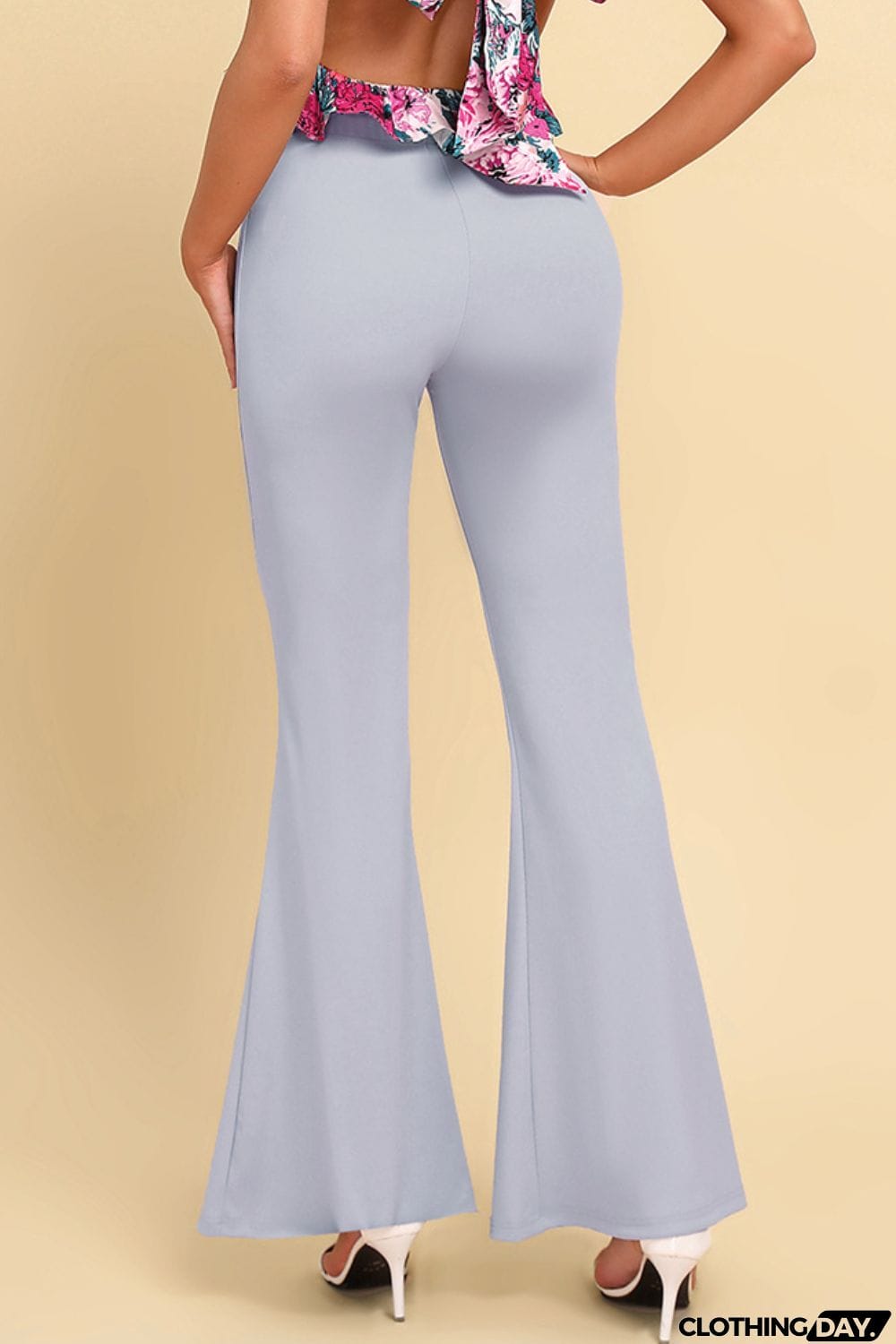 Pull On Flared Pants