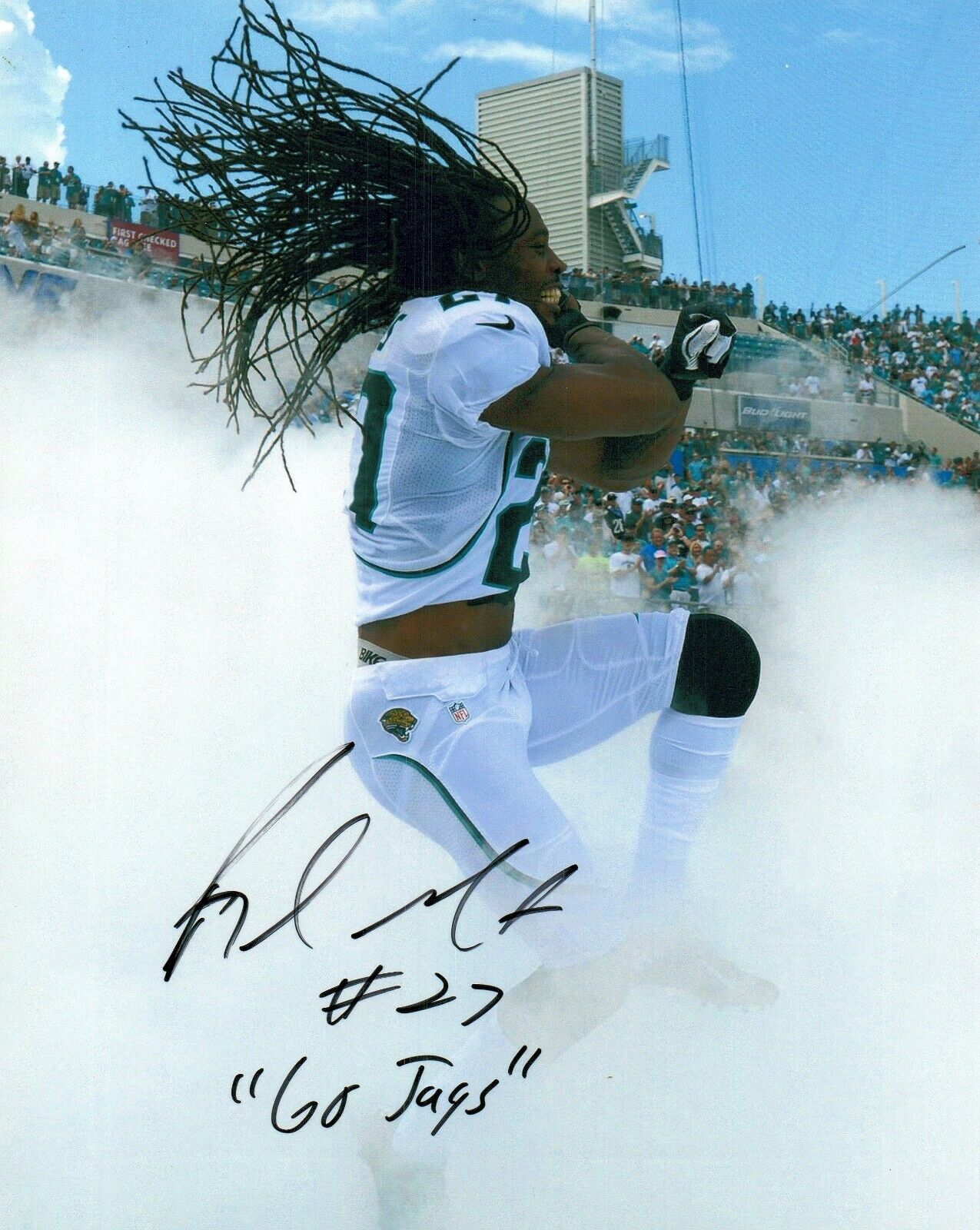 Rashean Mathis Jacksonville Jaguars Signed 8x10 Autographed Photo Poster painting COA