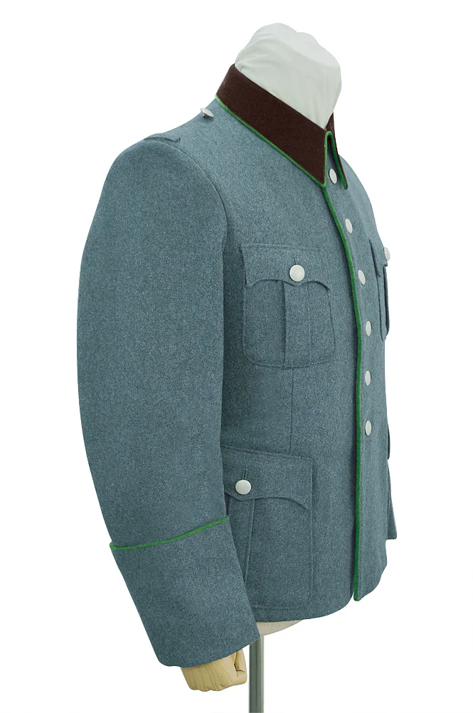   Polizei German General Officer Wool Modified Tunic Jacket 6 Buttons German-Uniform