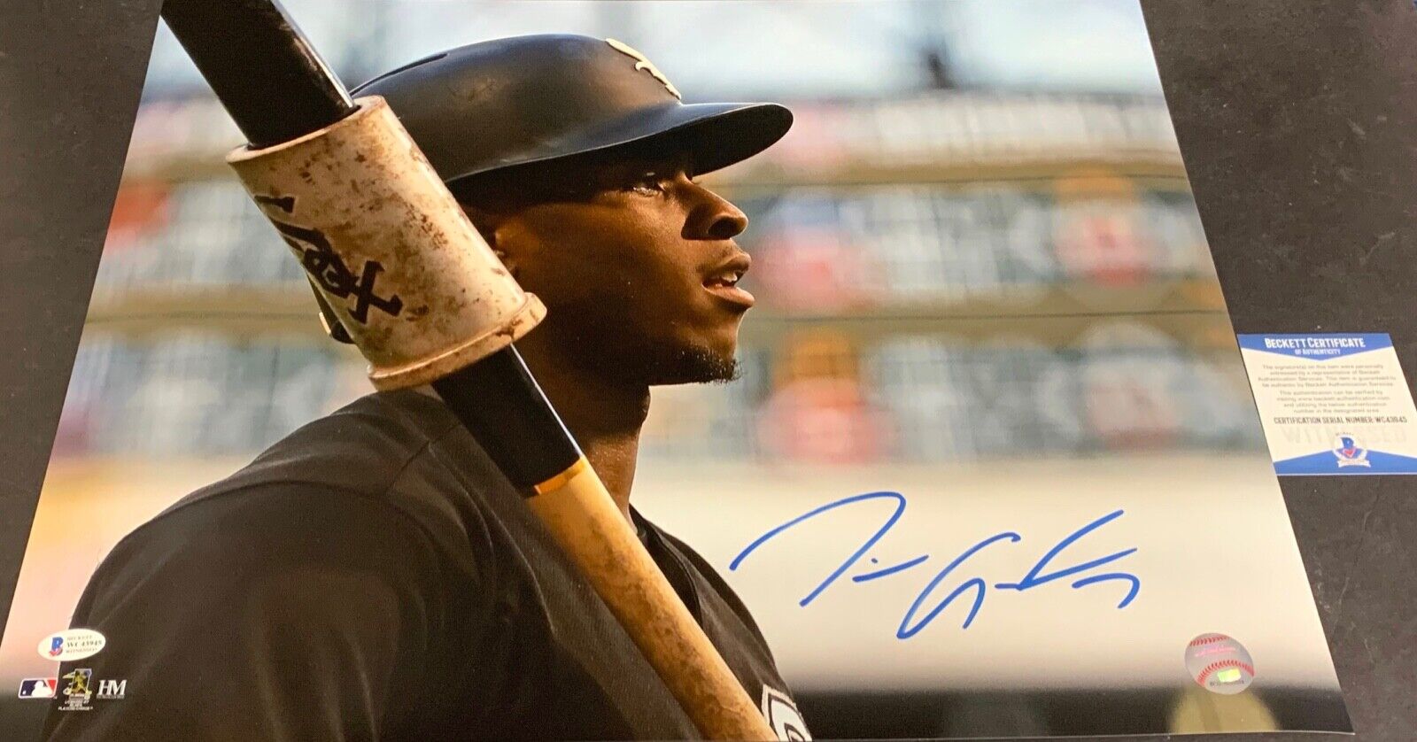 Tim Anderson White Sox Autographed Signed 16x20 Beckett WITNESS COA Upclose .