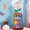 2026 Kalender DIY Diamond Painting Kit Katze Holz Diamond Painting Kalender