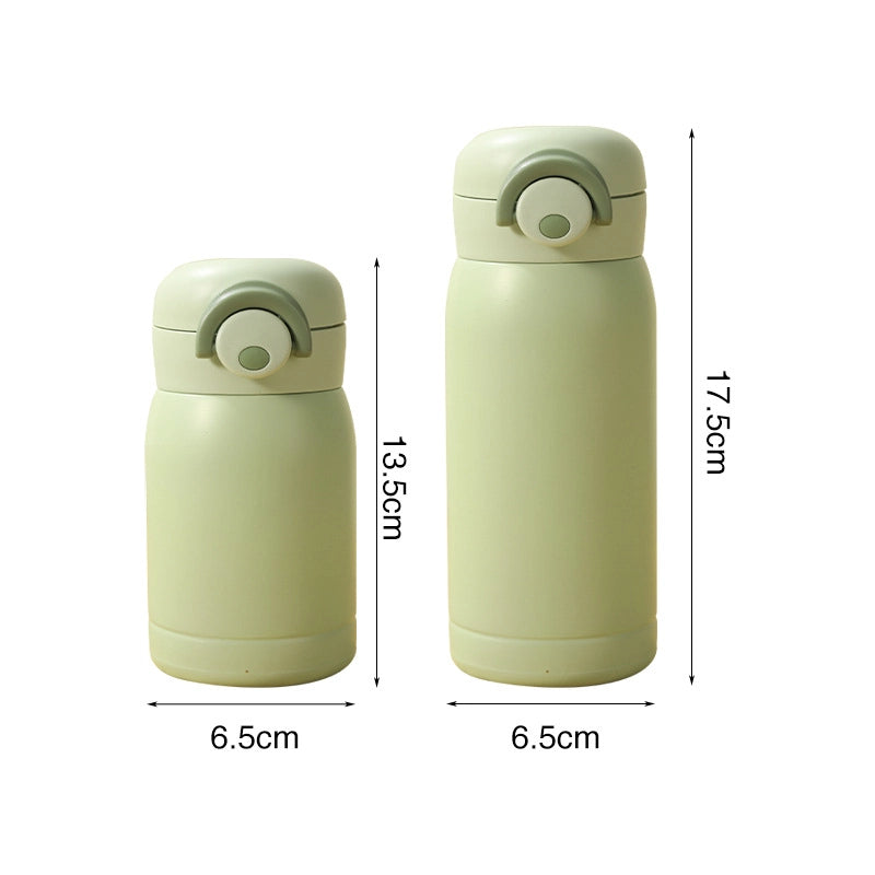 High-looking 304 Stainless Steel Vacuum Cup Simple Mini Pocket Cup Bounce Cup Portable Children Drinking Cup