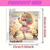 Rainbow Girl - Crystal Rhinestone Diamond Painting