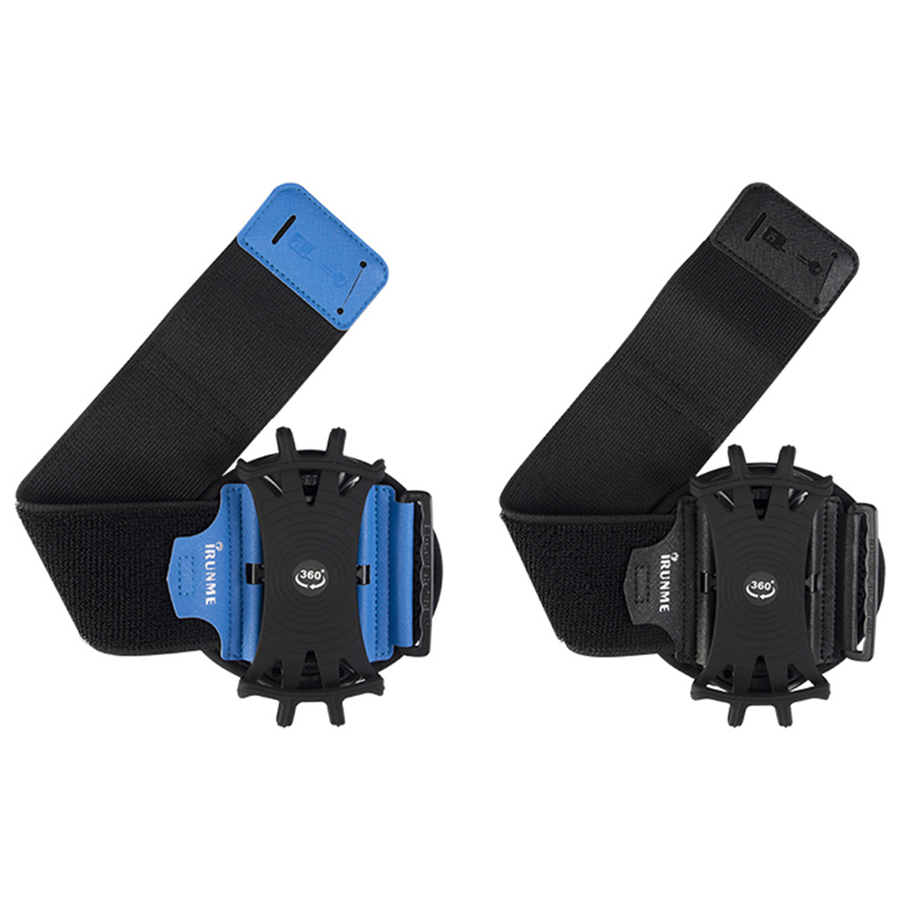 

Outdoor Sport 4-7 Inch Phone Wrist Holder Removable Rotating Phone Armband, Blue, 501 Original