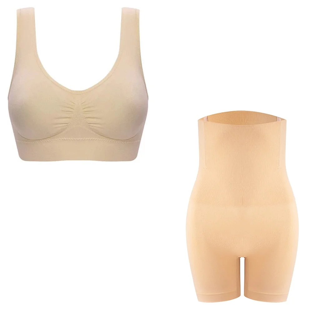 Coloriented  Women Shaper High Waist Control Panties Corset Belt Support Dropship Service Special Links