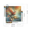 >SALE<5D DIY Full Round Drill Diamond Painting Clouded Bird Kit Home Decor 30x30cm