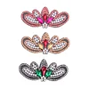3pcs Butterfly Rhinestone Hair Clip DIY Crystal Bowknot Barrettes (Style 2)