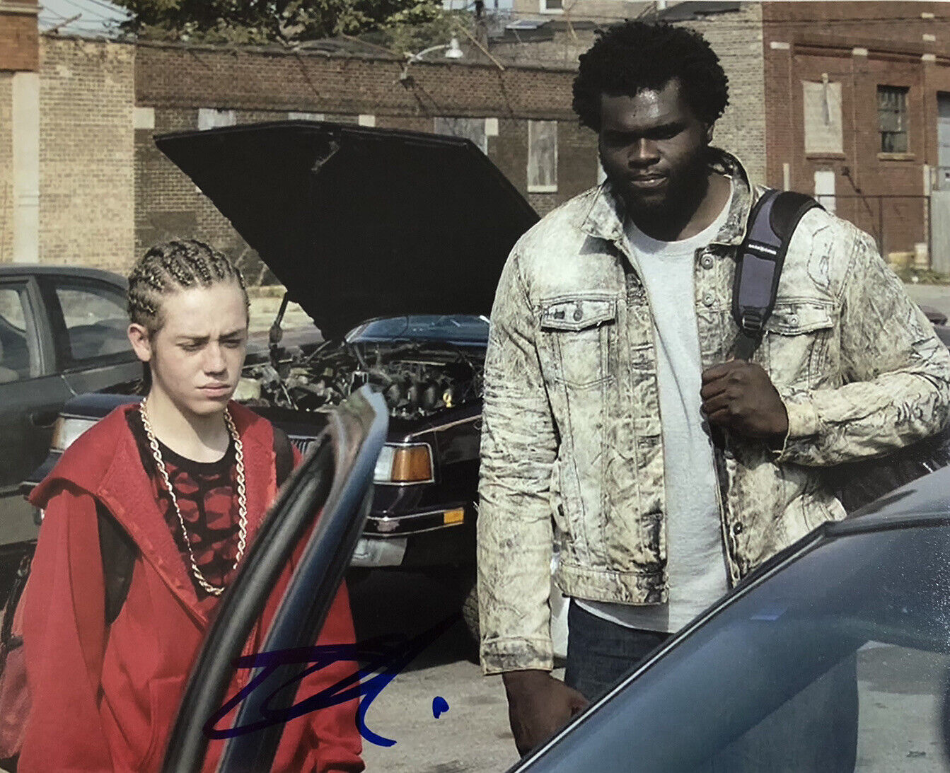 ETHAN CUTKOSKY HAND SIGNED 8x10 Photo Poster painting SHAMELESS CARL GALLAGHER AUTHENTIC RARE