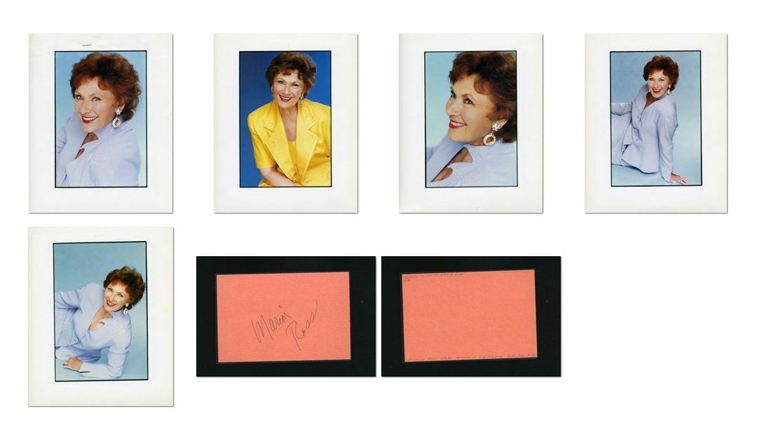 Marion Ross - Signed Autograph and Headshot Photo Poster painting set - Happy Days