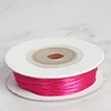 100 Yards | 1/16" Fuchsia Single Face Decorative Satin Ribbon