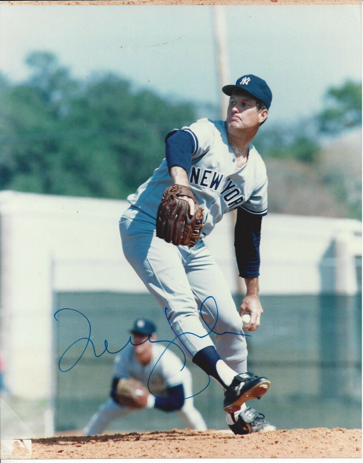 Tommy John Autographed 8x10 New York Yankees#S1128