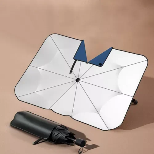 Dronehint Car Windshield Sunshade Umbrella V-neck Front Window Cover Visor Sun Shade Parts (For: GMC) Parts