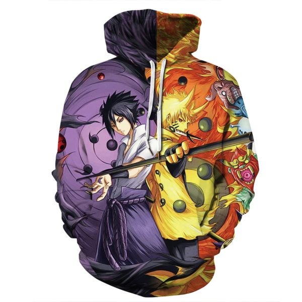 Naruto Oversized Hoodie for Adult-elleschic
