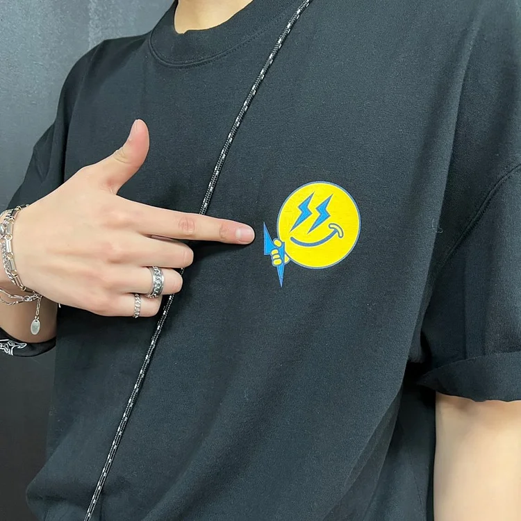 ATEEZ Wooyoung Same Smile Thunder T-shirt