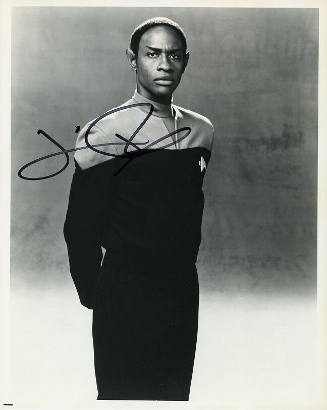 TIM RUSS Signed Photo Poster painting - Star Trek: Voyager