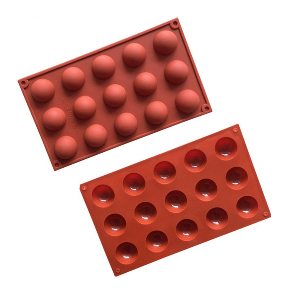 

15 Grids DIY Silicone Chocolate Mold Fondant Pudding Cake Jelly Candy Mould, 501 Original