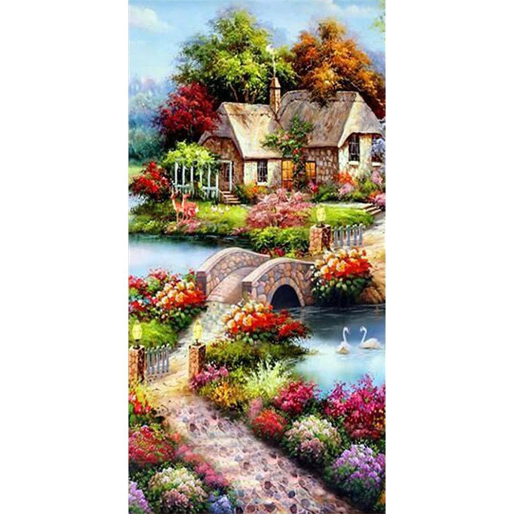 

Landscape - Round/Square Drill Diamond Painting - 85*45CM (Big Size), Square diamond, 501 Original