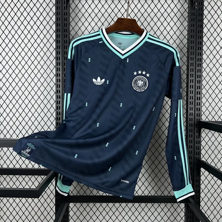 【S~4XL】Germany 2026 World Cup Long-Sleeved Away Jersey 1:1 Thai Quality