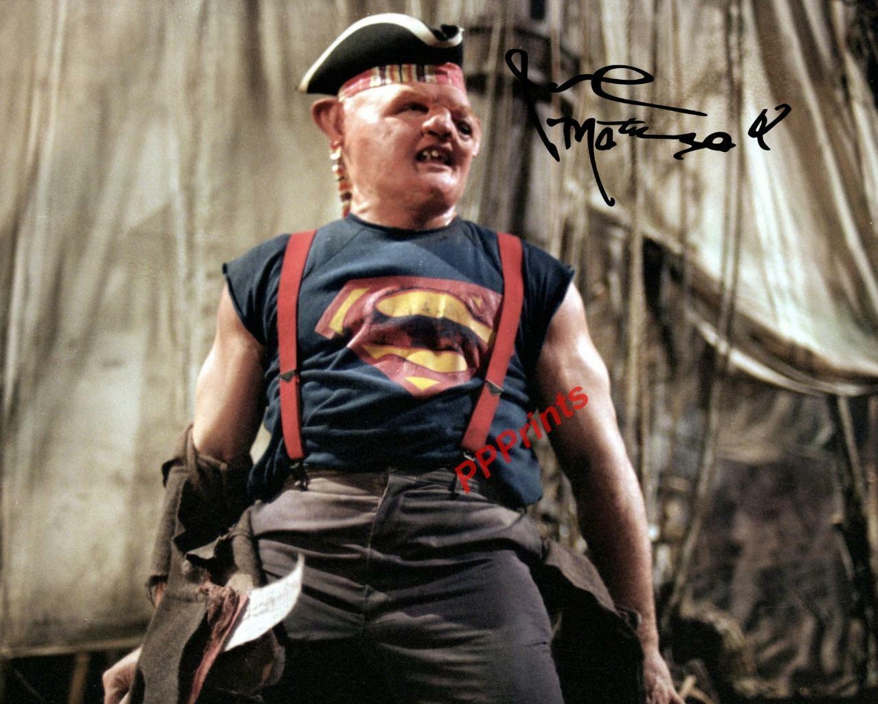 JOHN MATUSZAK SLOTH THE GOONIES SIGNED AUTOGRAPHED 10X8 REPRO Photo Poster painting PRINT