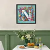 Butterfly Flower N 5D Partial Drill DIY Diamond Painting Kit 30*30cm