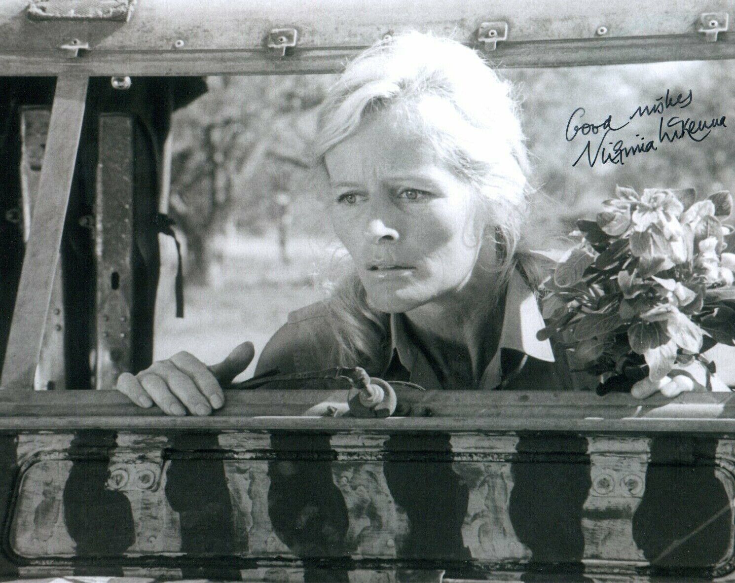 Virginia McKenna Signed 10 by 8 inches Genuine Signature Photo Poster painting Autograph