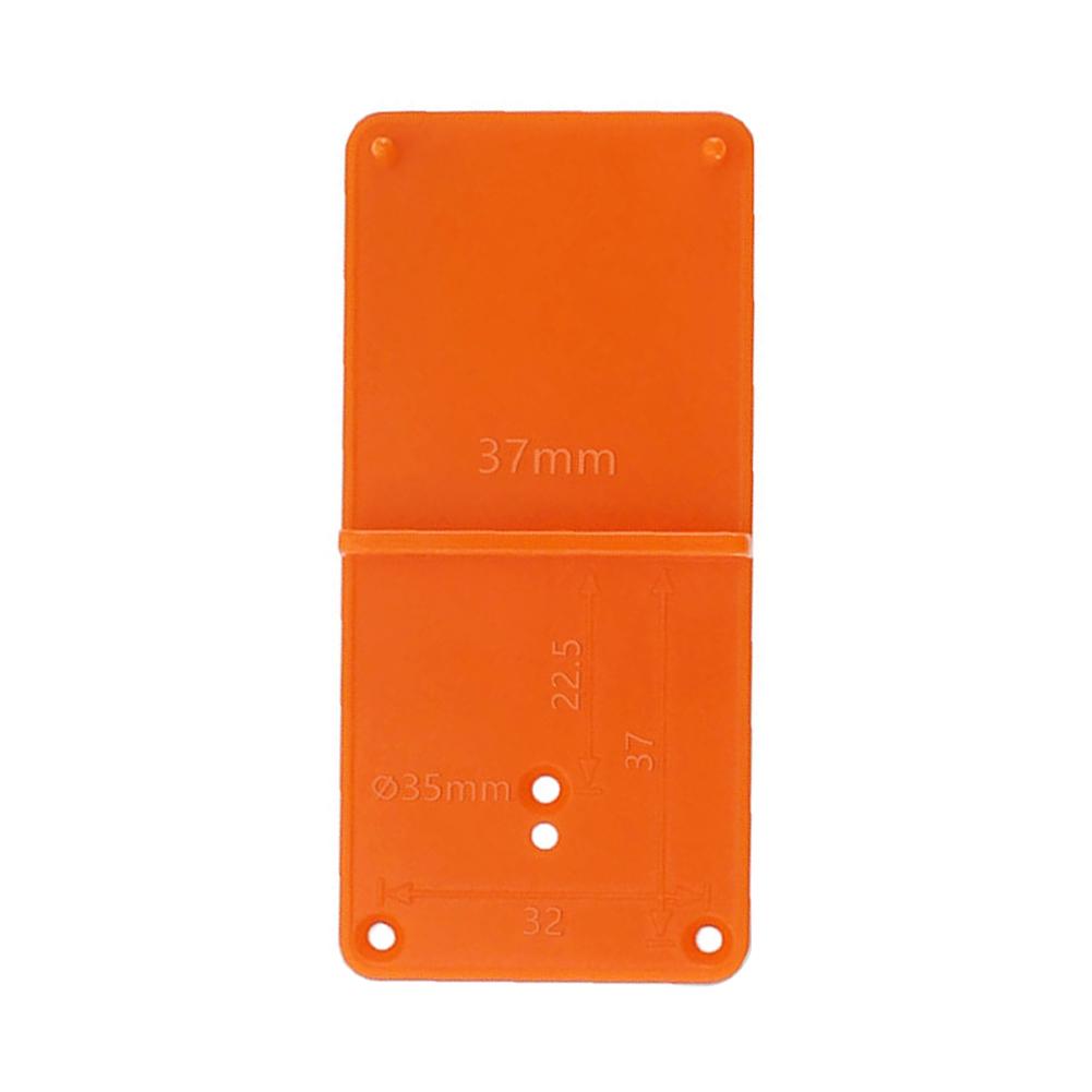 

Woodworking Punch Hinge Drill Hole Opener Drill Bit Guide Drill Hole Tools, Orange, 501 Original