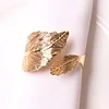 Golden Silver Leaf Catering Napkin Ring